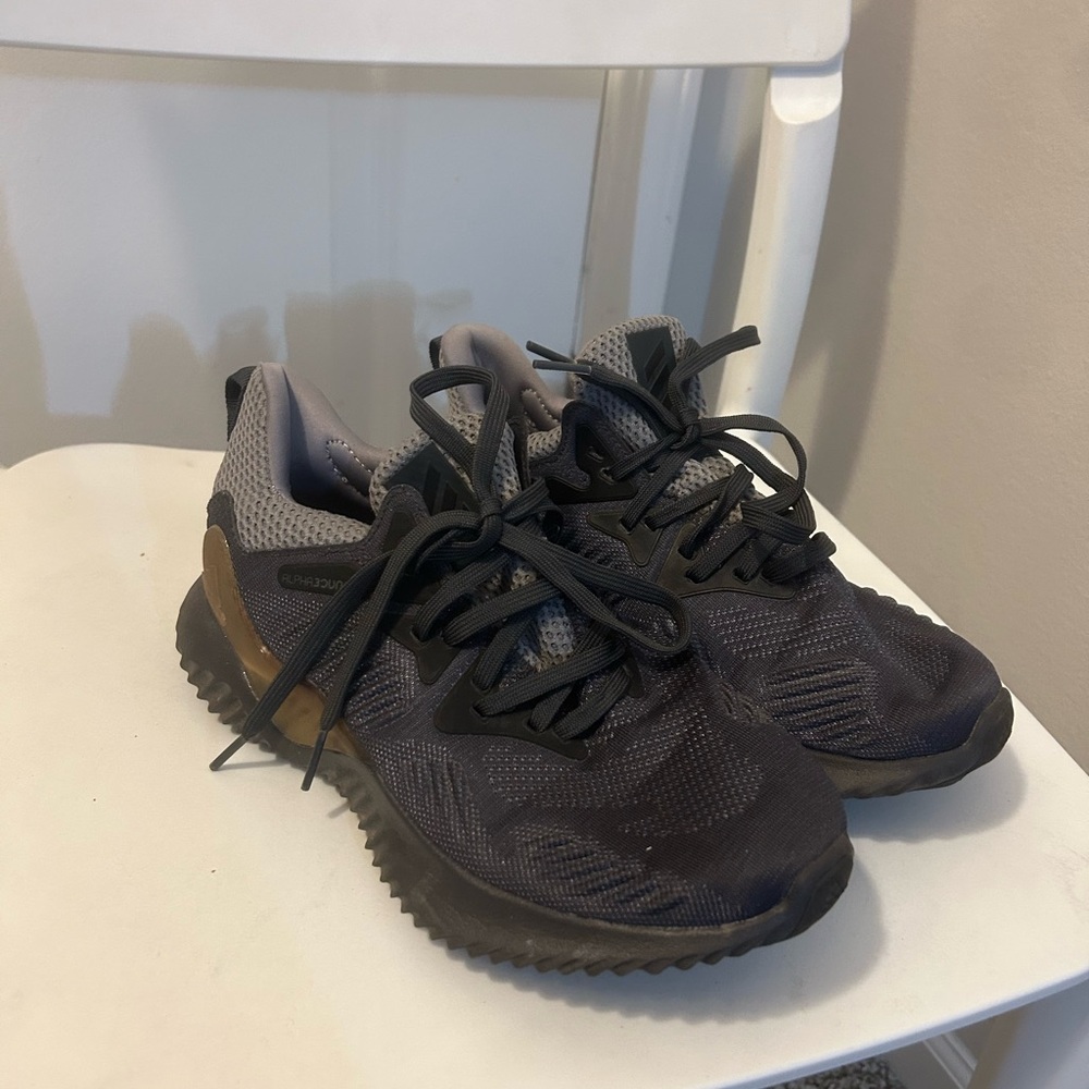Adidas Kid’s  Black Running Shoes